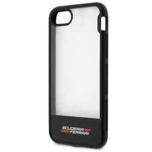 Ferrari kietas dėklas FEHCP7BISBK Apple iPhone 7/8/SE 2020 / SE 2022 skaidrus juodos spalvos - Image 6