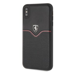 Ferrari kietas dėklas FEOVEHCI65BK Apple iPhone XsMax juodos spalvos Off Track Victory - Image 2