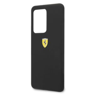 Ferrari kietas dėklas FESSIHCS69BK Samsung Galaxy S20 Ultra (G988) juodos spalvos Silicone Collection - Image 5