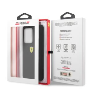 Ferrari kietas dėklas FESSIHCS69BK Samsung Galaxy S20 Ultra (G988) juodos spalvos Silicone Collection - Image 7