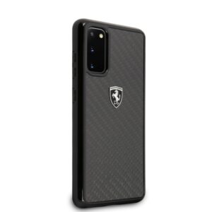 Ferrari kietas dėklas FEHCAHCS62BK S20 G980 juodos spalvos Carbon Heritage - Image 3
