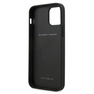 Ferrari FEOGOHCP12MBK Apple iPhone 12/12 Pro 6,1" juodos spalvos kietas dėklas Off Track Perforated - Image 3