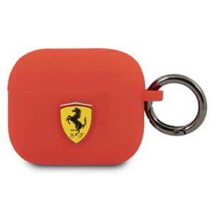 Ferrari FEA3SILRE AirPods 3 dėklas red Silicone - Image 1