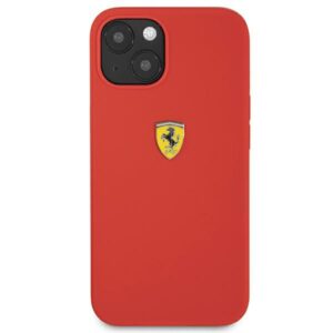 Ferrari FESSIHCP13SRE Apple iPhone 13 mini 5,4" red kietas dėklas Silicone - Image 3