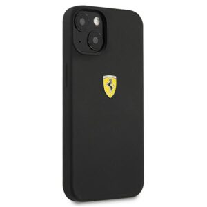 Ferrari FESSIHCP13SBK Apple iPhone 13 mini 5,4" juodos spalvos kietas dėklas Silicone - Image 4