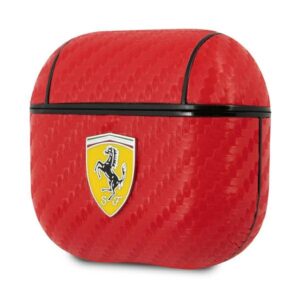 Ferrari FESA3CARE AirPods 3 dėklas red On Track PU Carbon - Image 3