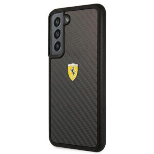 Ferrari FEHCS22SFCAK S22 S901 juodos spalvos kietas dėklas On Track Real Carbon - Image 2