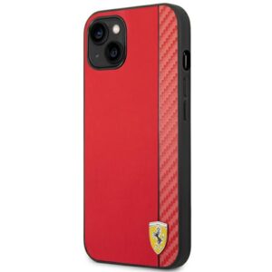 Ferrari FEHCP14MAXRE Apple iPhone 14 Plus / 15 Plus 6.7" red kietas dėklas Carbon - Image 2