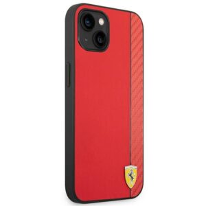 Ferrari FEHCP14MAXRE Apple iPhone 14 Plus / 15 Plus 6.7" red kietas dėklas Carbon - Image 4