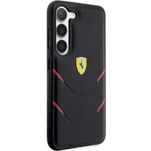 Ferrari FEHCS23SPBAK S23 S911juodos spalvos kietas dėklas Hot Stamp Lines - Image 4