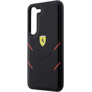 Ferrari FEHCS23MPBAK S23+ S916 juodos spalvos kietas dėklas Hot Stamp Lines - Image 6