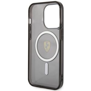Ferrari FEHMP14XURKK Apple iPhone 14 Pro Max 6.7" juodos spalvos kietas dėklas Translucent Magsafe - Image 7