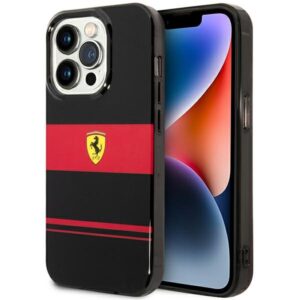 Ferrari FEHMP14XUCOK Apple iPhone 14 Pro Max 6.7" juodos spalvos kietas dėklas IMD Combi Magsafe