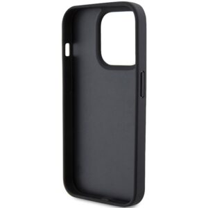 Ferrari FEHCP15LRDUK Apple iPhone 15 Pro 6.1" juodos spalvos kietas dėklas Quilted Metal Logo - Image 7
