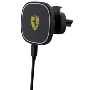 Ferrari 15W FECHMGLK induction holder for juodos spalvos MagSafe grille - Image 1