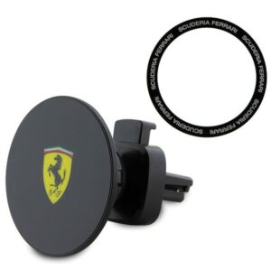 Ferrari FECHMMAK magnetic holder for grille juodos spalvos 2023 Collection MagSafe - Image 1