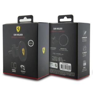 Ferrari FECHMMAK magnetic holder for grille juodos spalvos 2023 Collection MagSafe - Image 4