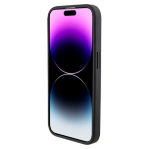 Ferrari FEHCP15LPWAK Apple iPhone 15 Pro 6.1" juodos spalvos kietas dėklas Perforated Waves Metal Logo - Image 5