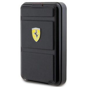 Ferrari Powerbank Wireless 15WFEPB10MSPLEK 10000 mAh with stand function juodos spalvos Metal Logo MagS - Image 2
