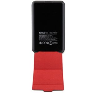 Ferrari Powerbank Wireless 15WFEPB10MSPLEK 10000 mAh with stand function juodos spalvos Metal Logo MagS - Image 4