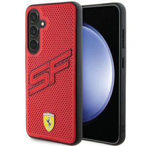 Ferrari FEHCS24MPINR S24+ S926 red kietas dėklas Big SF Perforated