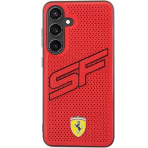 Ferrari FEHCS24MPINR S24+ S926 red kietas dėklas Big SF Perforated - Image 3