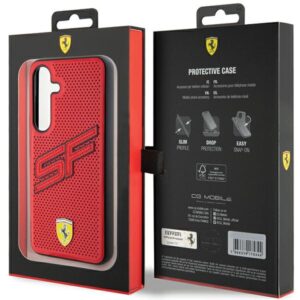 Ferrari FEHCS24MPINR S24+ S926 red kietas dėklas Big SF Perforated - Image 8