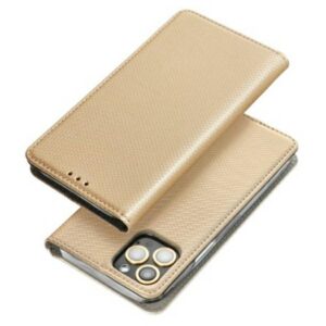 Dėklas Smart Magnet book Samsung Galaxy A13 4G A135 aukso spalvos - Image 3