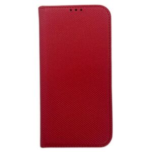 Dėklas Smart Magnet book Apple iPhone 14 / 13 6.1" raudonos spalvos
