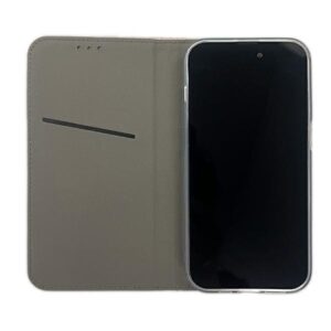 Dėklas Smart Magnet book Samsung Galaxy M15 rožinio aukso spalvos - Image 3