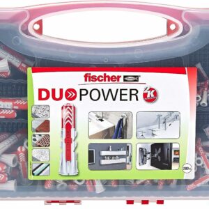 FISCHER DUOPOWER KAIŠČIŲ RINKINYS REDBOX 280 vnt.