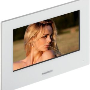 Hikvision Pro Series DS-KH6320-WTE2-W vaizdo telefonspynės sistema 17,8 cm (7") Balta - Image 2