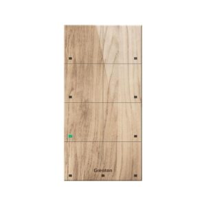 GRENTON TOUCH PANEL/ 8 TOUCH AREAS/ TF-BUS/ LIGHT WOODEN FRONT - Image 1