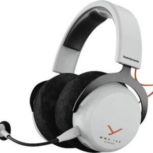 Beyerdynamic MMX 150 Laisvų rankų įranga Vielinis ir Bevielis Su lankeliu Žaidimams C tipo USB Bluetooth Balta