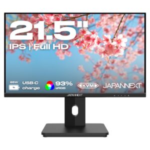 JAPANNEXT JN-I215FLFHSP-C65W kompiuterio monitorius 54,6 cm (21.5") 1920 x 1080 pikseliai „Full HD“ LCD Juoda - Image 1