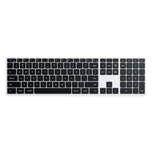 Satechi X3 klaviatūra Biuras „Bluetooth“ QWERTY Anglų Juoda, Sidabras