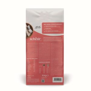SCHESIR Animal Mono Protein Formula Sterilized fish – sausas pašaras katei – 10 kg - Image 2