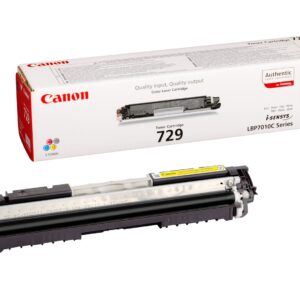 Canon 729 Y tonerio kasetė 1 vnt Originalus Geltona - Image 2