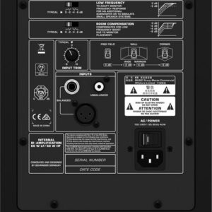 Behringer NEKKST K5 garso kolonėlė Juoda Vielinis 150 W