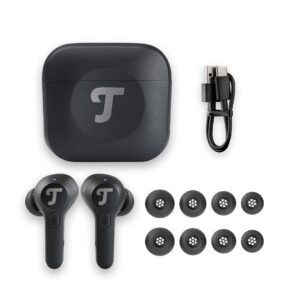 Teufel AIRY TWS Pro Laisvų rankų įranga Bevielis Įkišamos į ausį Skambučiai / muzika Bluetooth Juoda