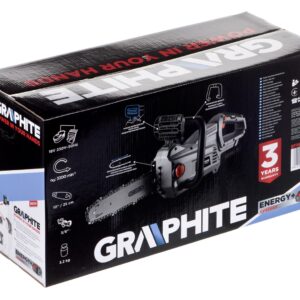 Akumuliatorinis grandininis pjūklas 250 mm Graphite ENERGY+ 18 V - Image 3