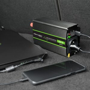 Qoltec Monolith maitinimo adapteris / inverteris Automatinis 600 W Juoda - Image 3