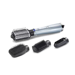 BaByliss Hydro-Fusion Hydro Fusion Smooth & Shape Karšto oro šepetys Šiltas Pilka, Sidabras 1000 W 2,5 m