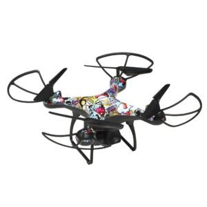 Denver DCH-350 skraidyklė su kamera 4 rotoriai Keturių menčių sraigtasparnis 1 MP 1600 mAh Multi spalvos