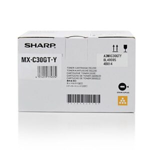 Sharp MXC30GTY tonerio kasetė 1 vnt Originalus Geltona