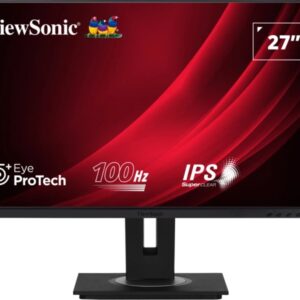 Viewsonic VG Series VG2748A-2 kompiuterio monitorius 68,6 cm (27") 1920 x 1080 pikseliai „Full HD“ LED Juoda - Image 1