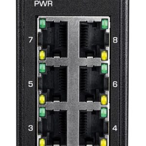 Trendnet TI-ELC80 tinklo komutatorius Ne-valdomas Fast Ethernet (10/100) Juoda - Image 1