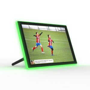 Denver PFF-1082 skaitmeninis nuotraukų rėmelis Juoda 25,6 cm (10.1") Lietimui jautrus ekranas „Wi-Fi“