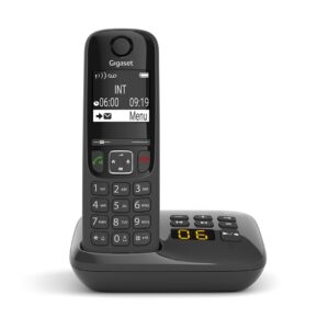 Gigaset AS690A Analoginio ryšio / DECT telefonas Skambintojo ID Juoda - Image 2