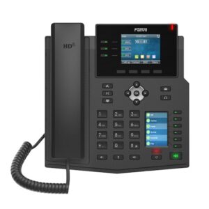 Fanvil X4U IP telefonas Juoda 12 linijos LCD „Wi-Fi“ - Image 2